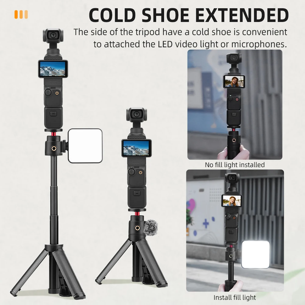 Tripod Stand Osmo Mobile Rx100 6000mAh Power Bank Grip Support