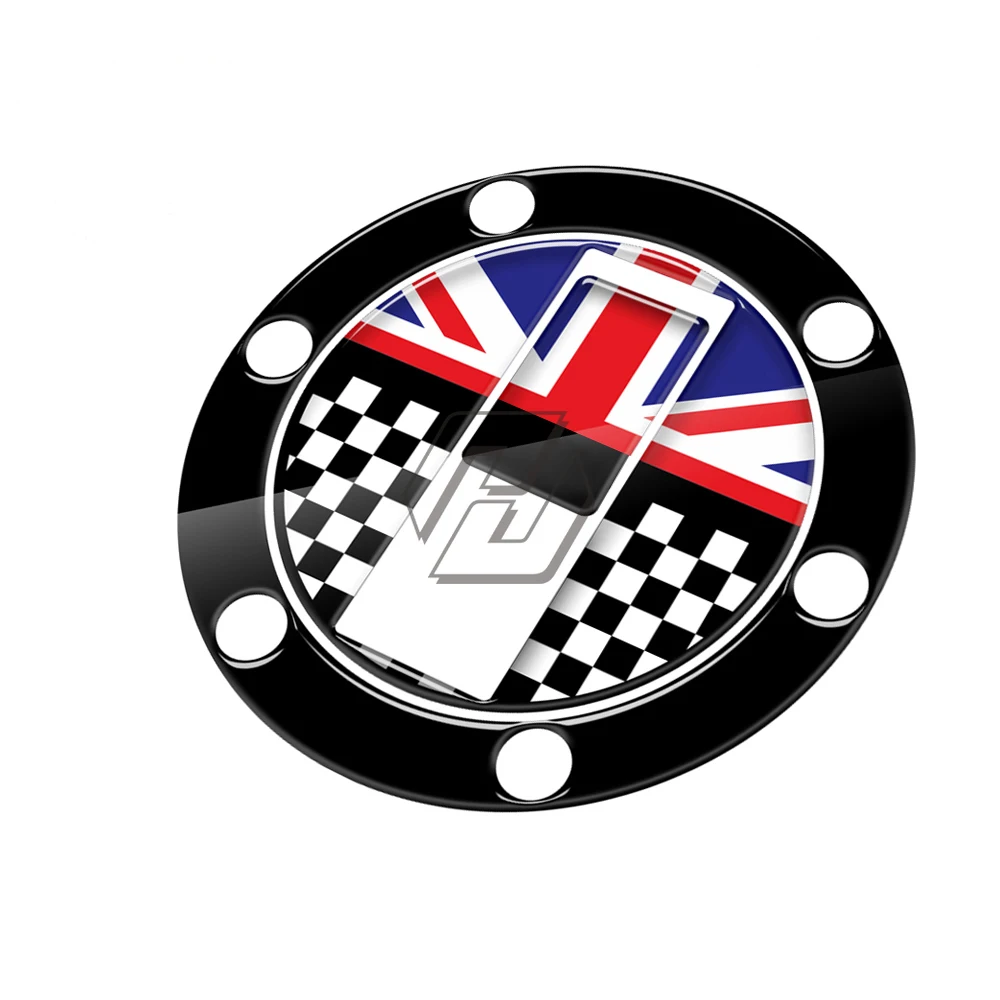 

For Triumph Rocket III SPEED TRIPLE STREET TWIN AMERICA 3D Motorcycle Sticker Gas Tank Cap Protector
