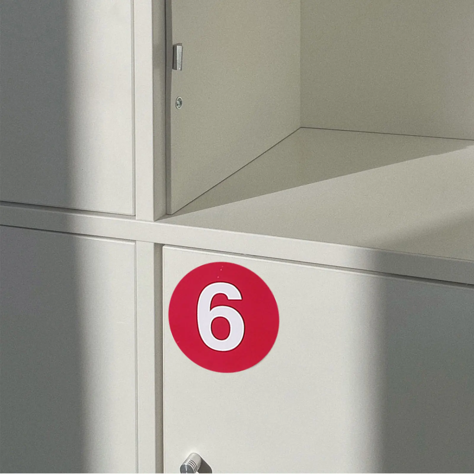 Adesivi con numeri impermeabili Etichette autoadesive rotonde per l'organizzazione domestica Cartella di file per smistamento di dimensioni di abbigliamento - immagine 5