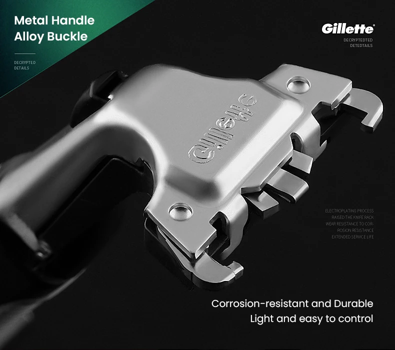 Gillette Vector 2 Rasierklingen-Nachfüllpackung 2-Schicht-Rasierklingen-Set – Detail 4