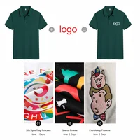Polo avec Logo personnalisé, broderie décontractée, marque d'entreprise personnelle imprimée, vêtements pour hommes et femmes, 16 couleurs, hauts à la mode d'été 2