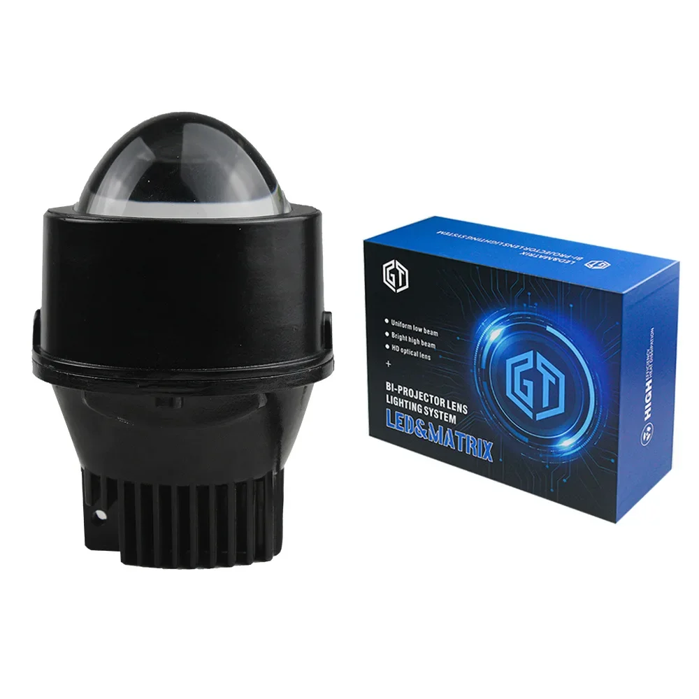 

HD Blue Film Glass Lens - 2pcs Fog Projector Lens - 3 Inch Size - 3000K, 4300K, 6000K All-in-One - 12V 55W IP68 Waterproof
