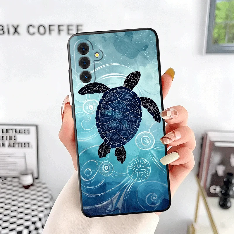 Sea Turtle Art Aesthetics Soft Phone Case