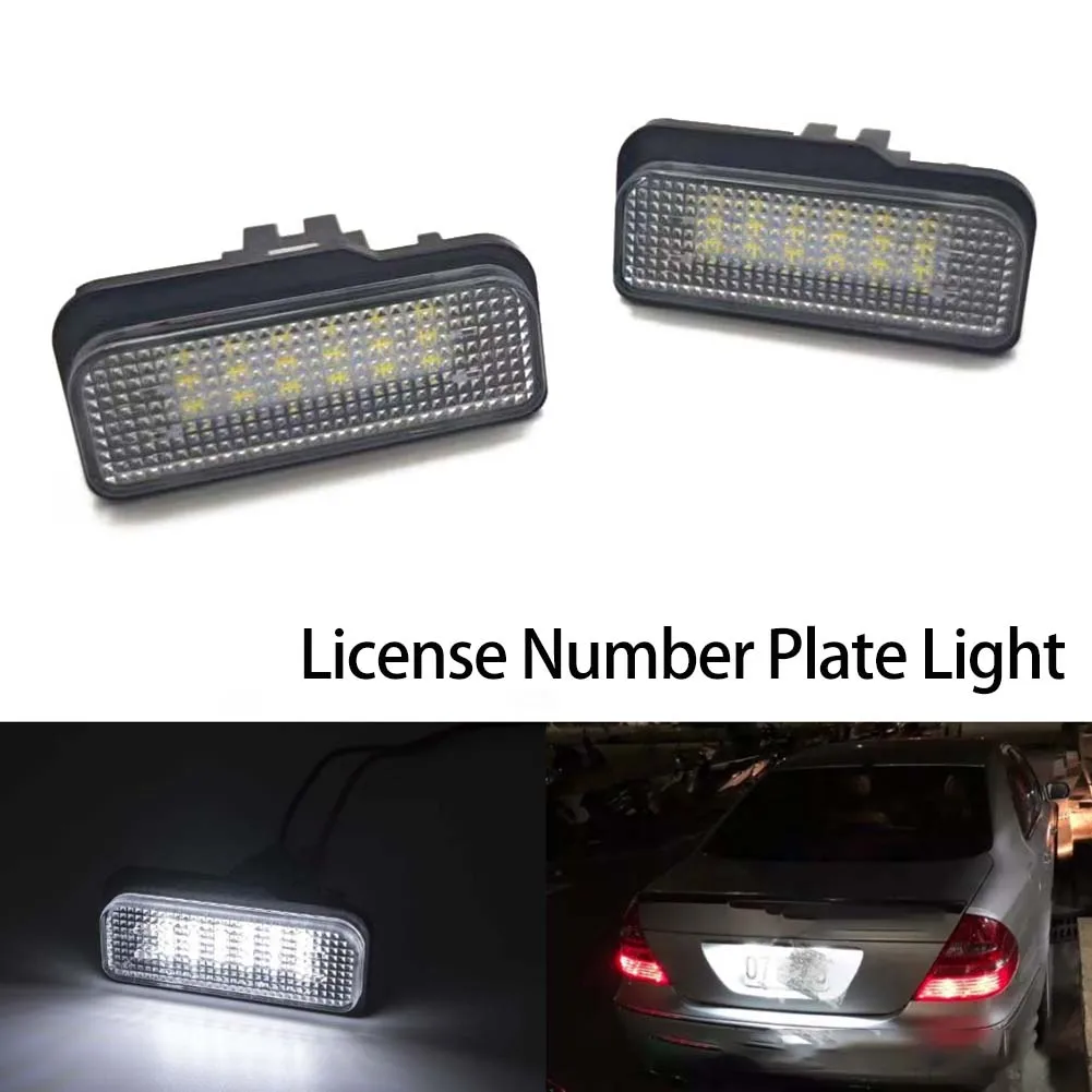 LED License Plate Light For Mercedes CLS/SLK-Class W219 R171 2004-2010 – White 6000K