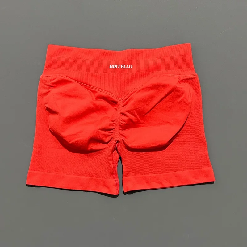High Waist Seamless Yoga Workout Shorts 5