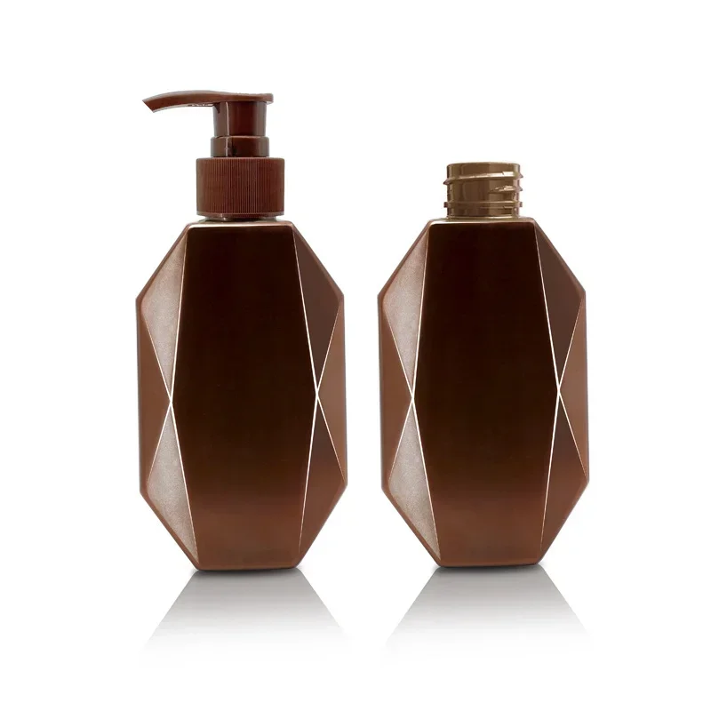 300ml PET Portable Soap Dispensers Creative Shampoo Press Bottle Liquid Shower Gel Refillable Bathroom Jar Household Tool soap dispenser