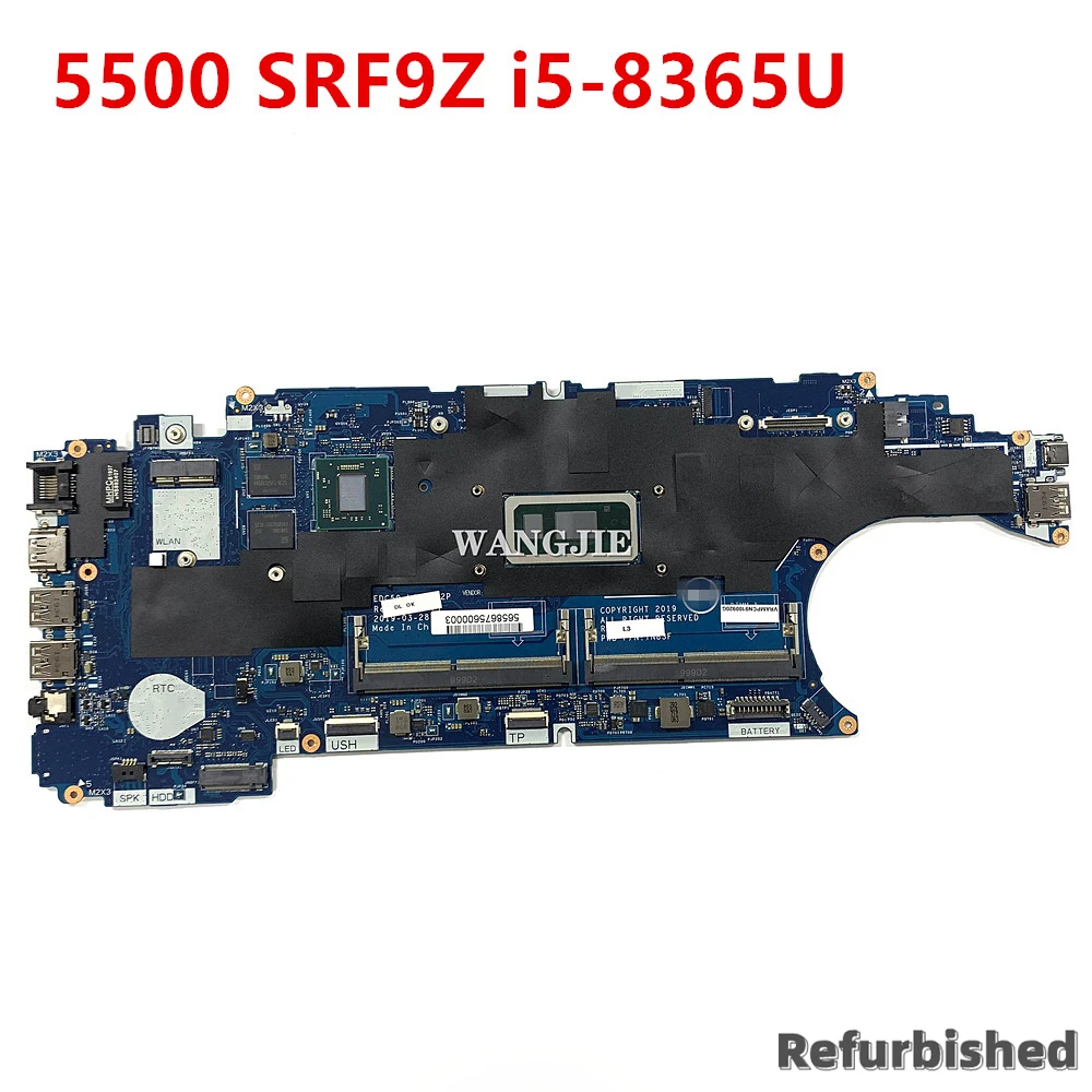 

Материнская плата для ноутбука Dell Latitude 5500 2WW69 02WW69 CN-02WW69 EDC50 LA-G902P SRF9Z 100% рабочий