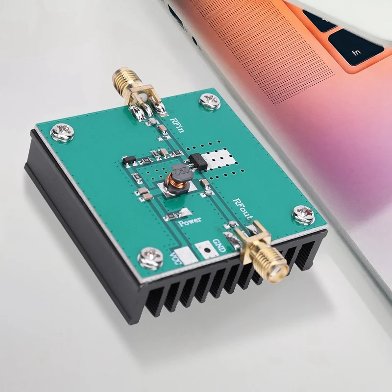 433Mhz 5W 전력 증폭기 보드 입력 0.1W RF 광대역 증폭기, RF 신호 전력 증폭기 모듈, 380-450Mhz 쉬운 설치