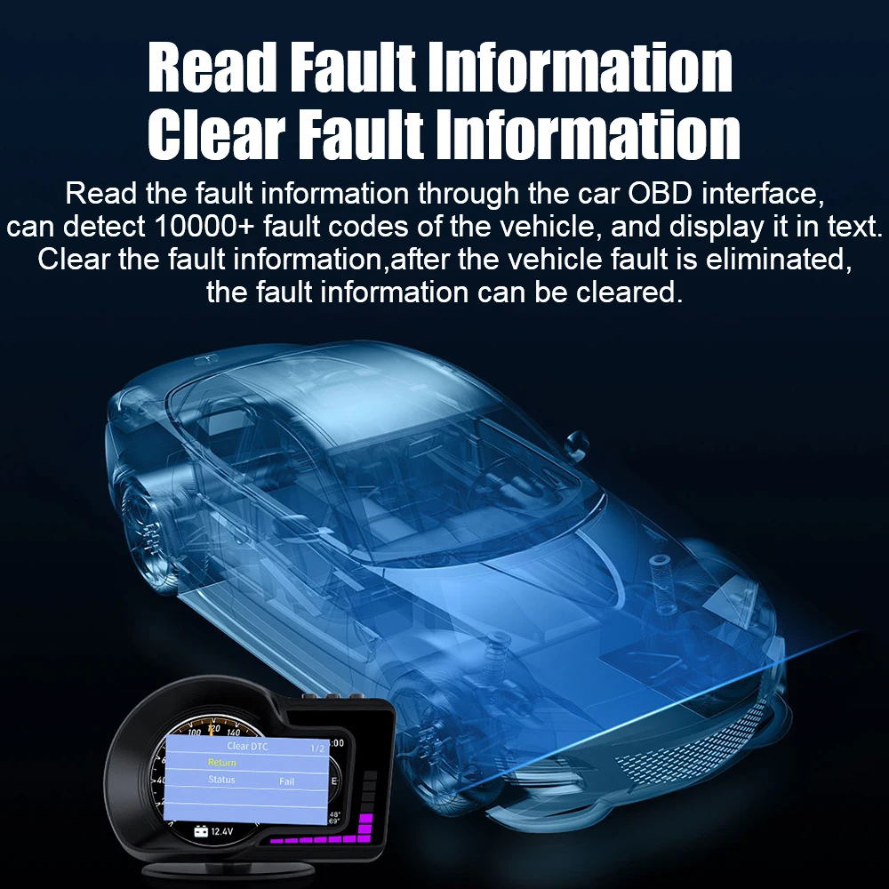 F15 HUD ڵ  ÷ OBD  , GPS ӵ ð, RPM ,  극ũ ȭ ׽Ʈ Ϸι