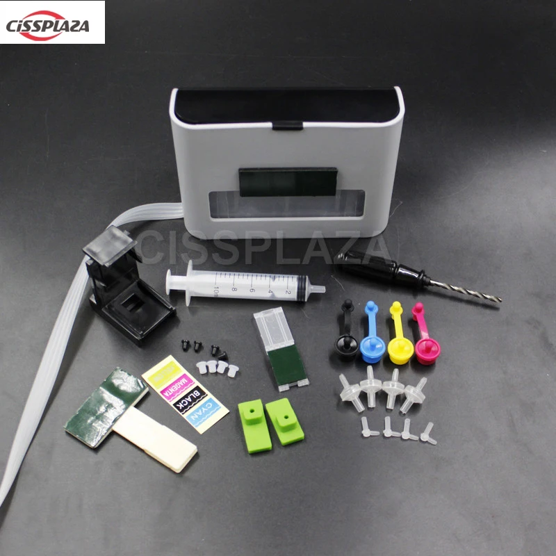 Continuous Ink Supply System Universal DIY CISS Replacement For HP 121 122 140 141 300 301 302 21 22 61 650 652 651 continuous ink supply system