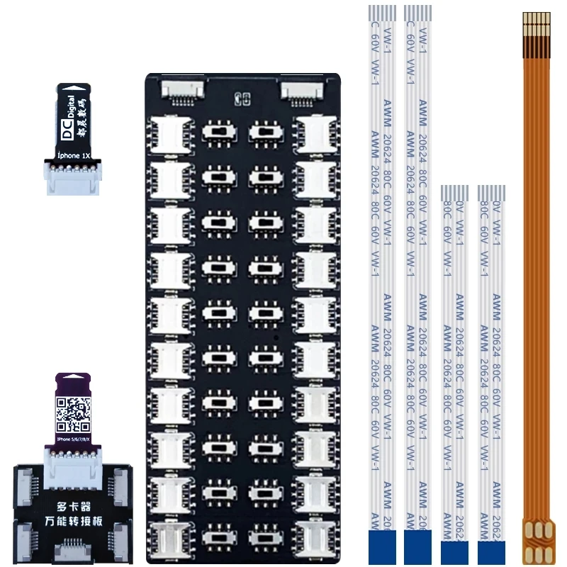 Sim Card Adapter Multicard Device External Card Slot Android Apple