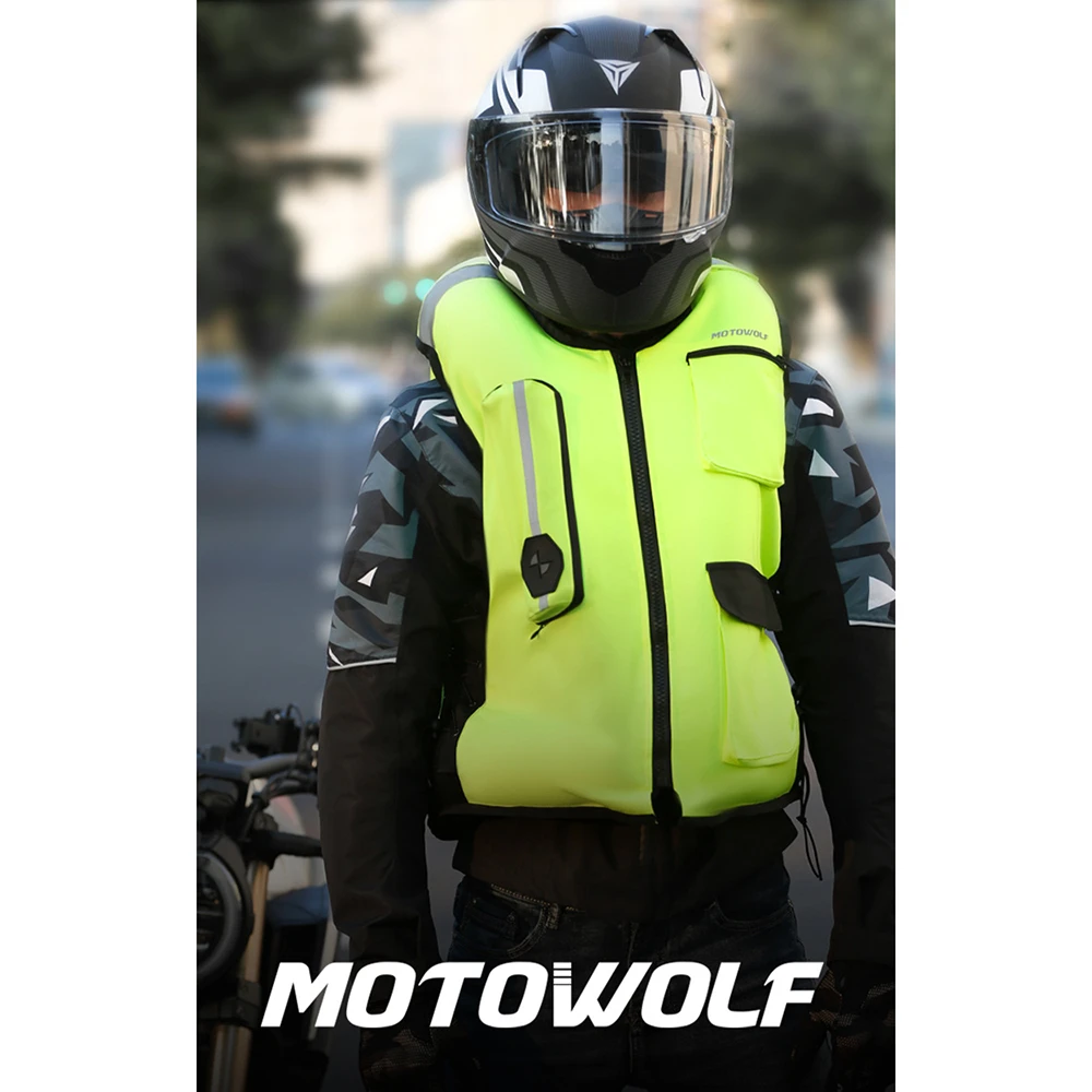 Motocross Airbag Vest Motorcycle Jacket Moto Air-bag Vest Suit Motorbike  Racing Riding Airbag System Air Bag Ce Protector - Jackets - AliExpress