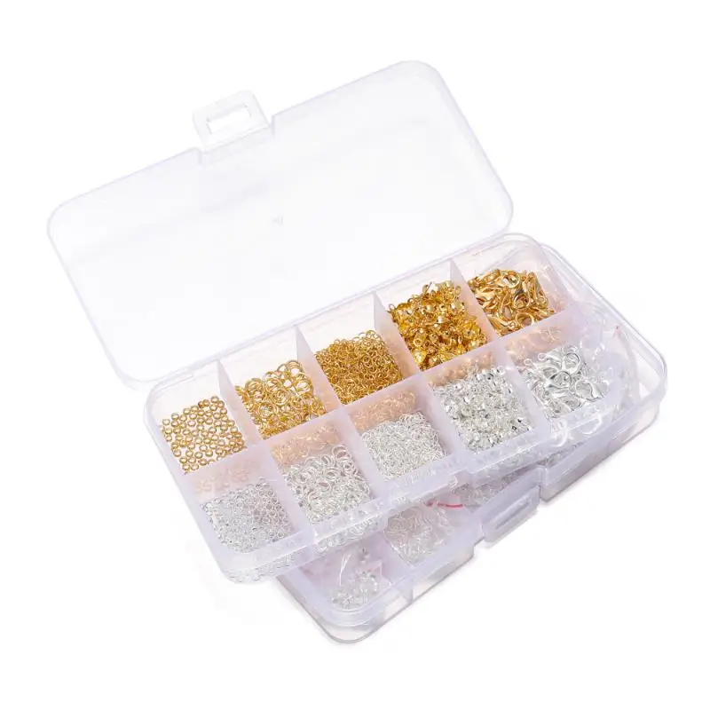 1260 teile/satz DIY Perlen Schmuck Zubehör Schmuck Machen Starter Kit Ohrringe Halskette Erkenntnisse Geeignet Für Erwachsene Anfänger – Detail 4