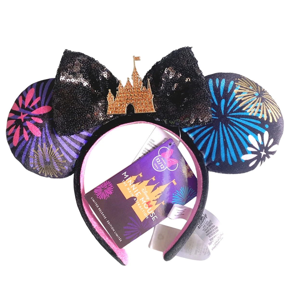 Diadema-con-orejas-de-Mickey-Mouse-para-ni-os-Diadema-con-lazo-de ...