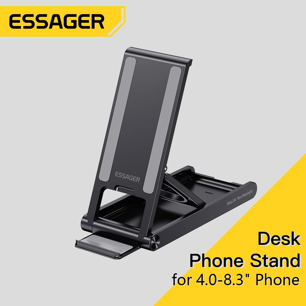 Essager Foldable Desktop Holder Portable Mini Moblie Phone Stand For iPhone 14 Pro Max iPad