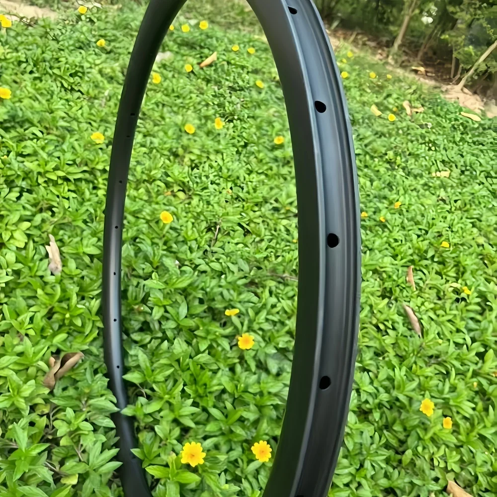 700C Carbon Rims 28/30/36mm Wide 30/35/40/45/50/55/60mm Depth Tubeless Disc Brake Super Light Road Bike Carbon Rims 5