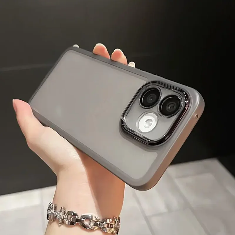 Luxury Soft Bumper Clear Back Cover