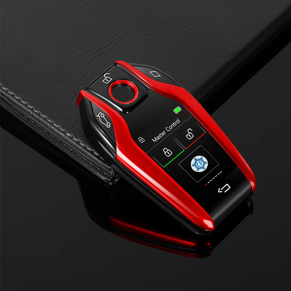 CF618 schermo LCD chiave auto intelligente a distanza universale per BMW per Audi per Toyota per Honda per Hyundai per Ford per VW coreano/russo -