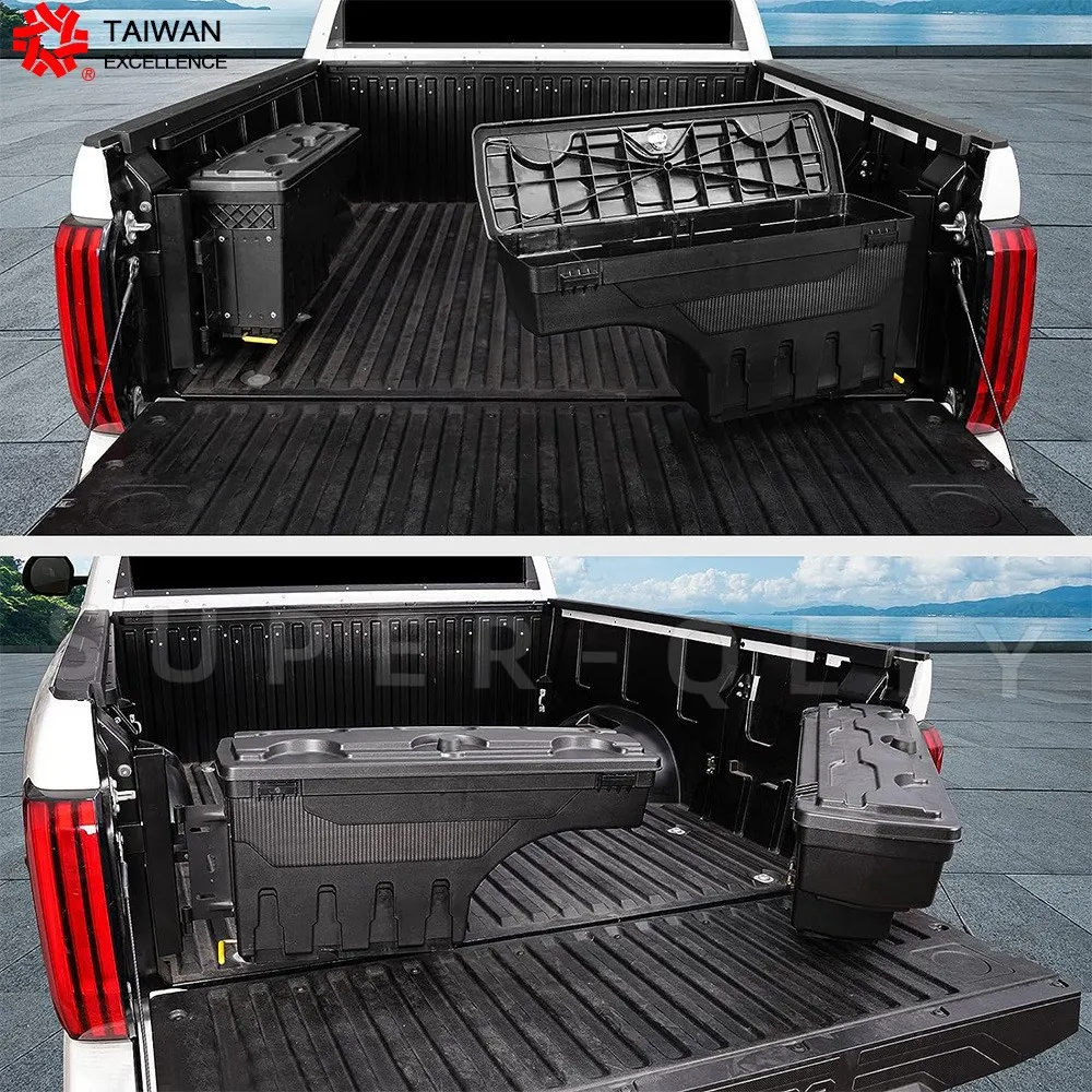 YHTAUTO Cassone Portattrezzi Laterale Per Pickup Ram 1500 2019-2021 - Lato Passeggero, Chiuso A Chiave - 3