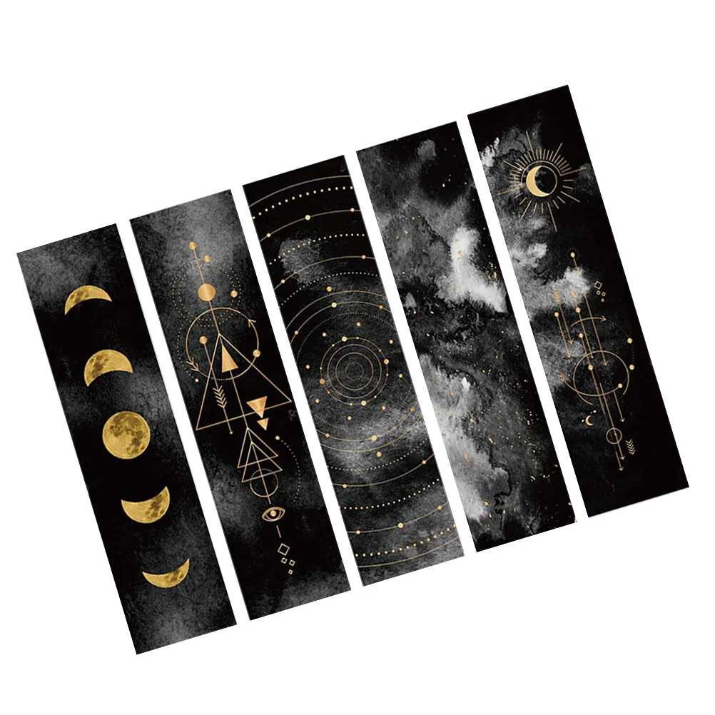 

5Pcs Calm Down Sticker Phone Back Decorative Strip Calm Down Stickers Calming Decal for Laptop