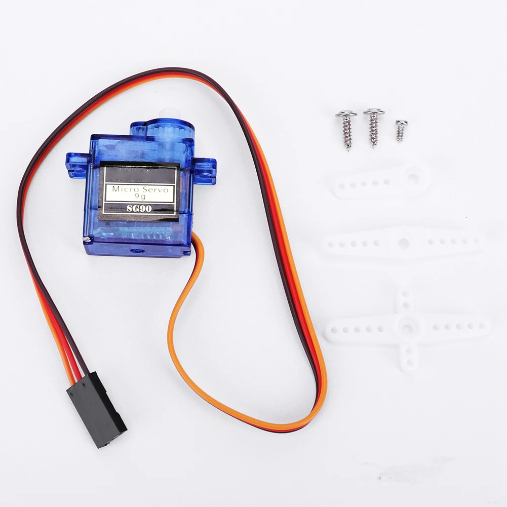Micro Servo Motor 10-100PCS SG90 9G 180/360 Degrees For Fixed-Wing Micro Gear RC Robot Helicopter Airplane mini Car