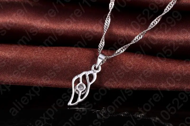 Fine 925 Sterling Silver Jewelry Sets Women Cubic Zirconia Necklace&Pendant&Earrings