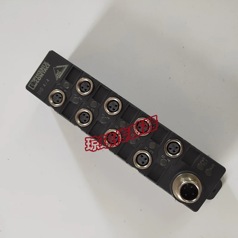 

New original PHOENIX FLX ASI DIO 4/4 M8-1A bus connector junction box