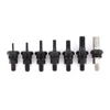 Rivet Nut Tool M3 M4 M5 M6 M8 M10 M12 Hand Riveter Rivnut Tool Kit Hand Threaded Rivet Nut Gun for Sheet Metal & Automotive Work 5