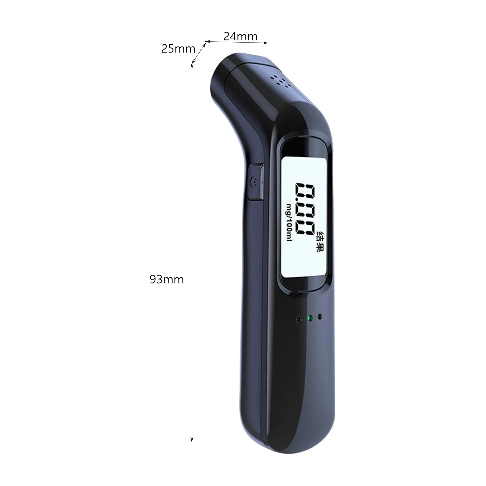 Alcohol Breathalyzer Tester Accuracy LCD Display Personal Handheld Alcohol Tester Breath Alcohol Tester Alcohol Detecion