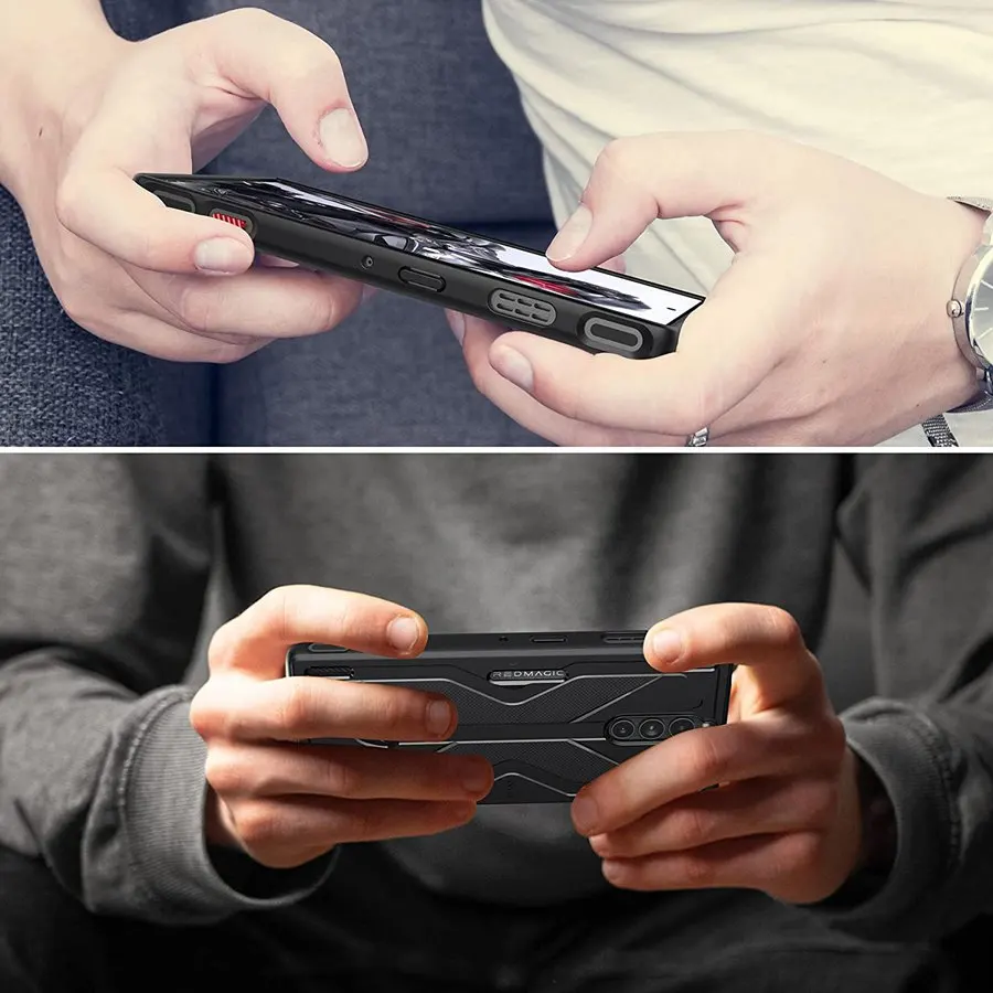 레드 매직 8 프로 케이스, 유연한 TPU 커버, 흠집 방지 충격 방지 케이스, 누비아 레드 매직 8s 프로 커버용