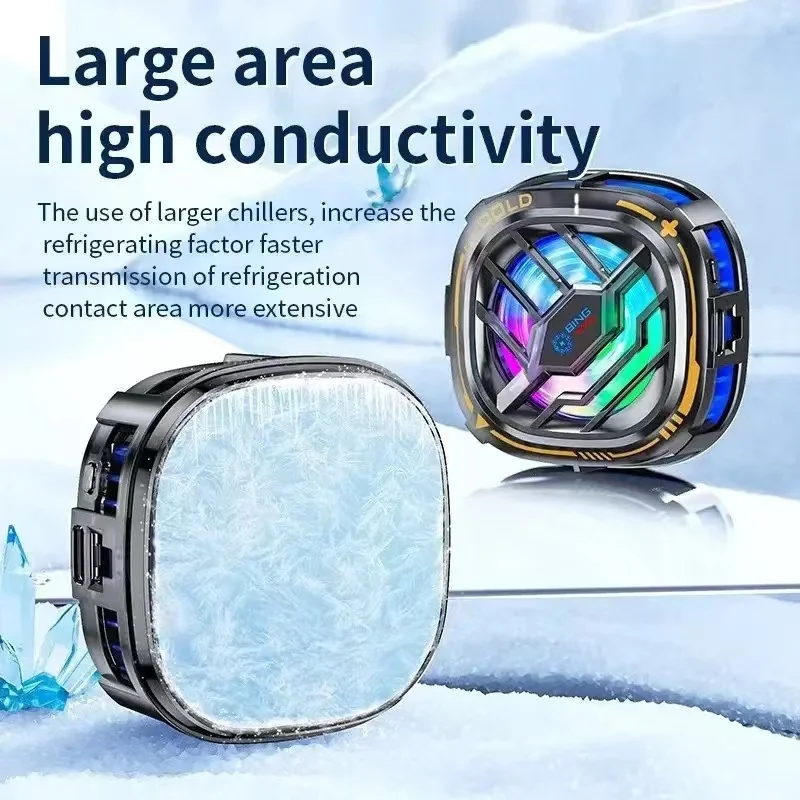 Magnetic Phone Cooler Fan Portable Peltier Element Mcseape Type c Fan ...