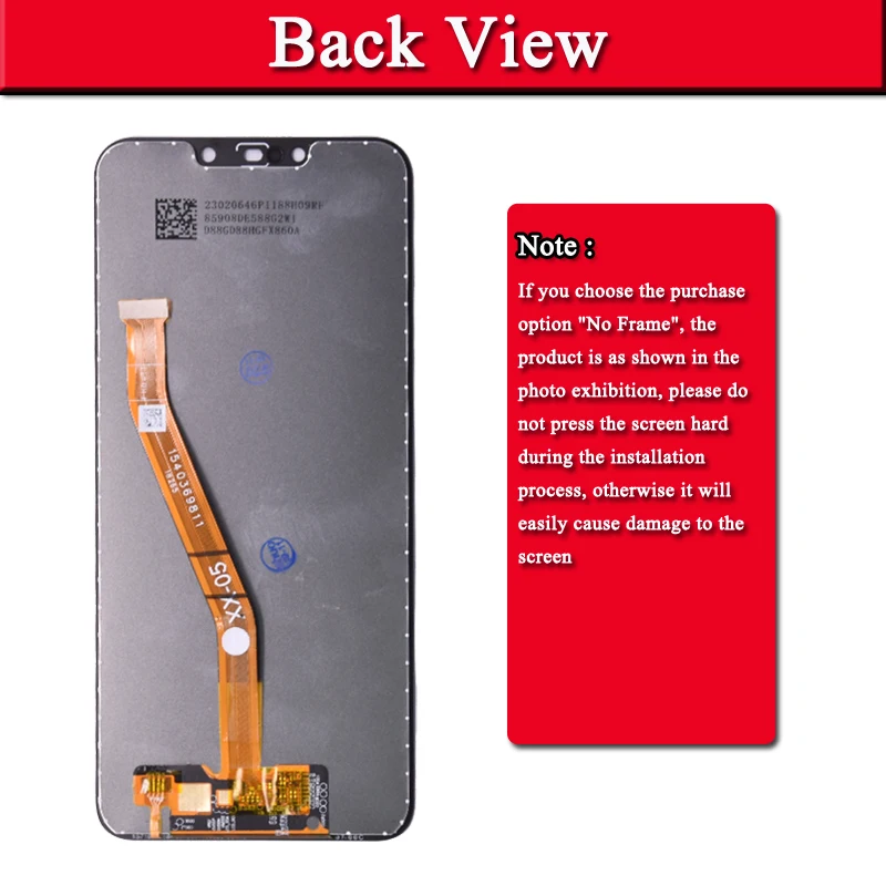 Pantalla Display Compatible Con Huawei Mate 20 Lite Negro