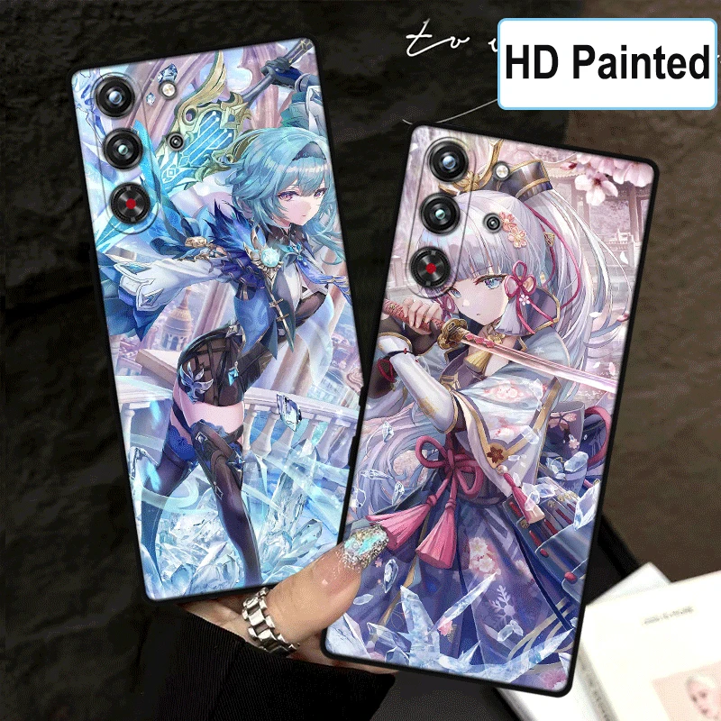 Artistic Soft Silicone Case - HD Painted Design