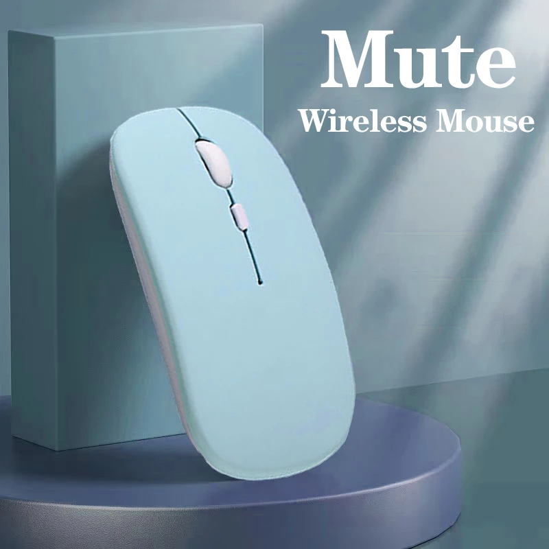 Wireless Bluetooth Rechargeable Mouse for Tablets and Computers
