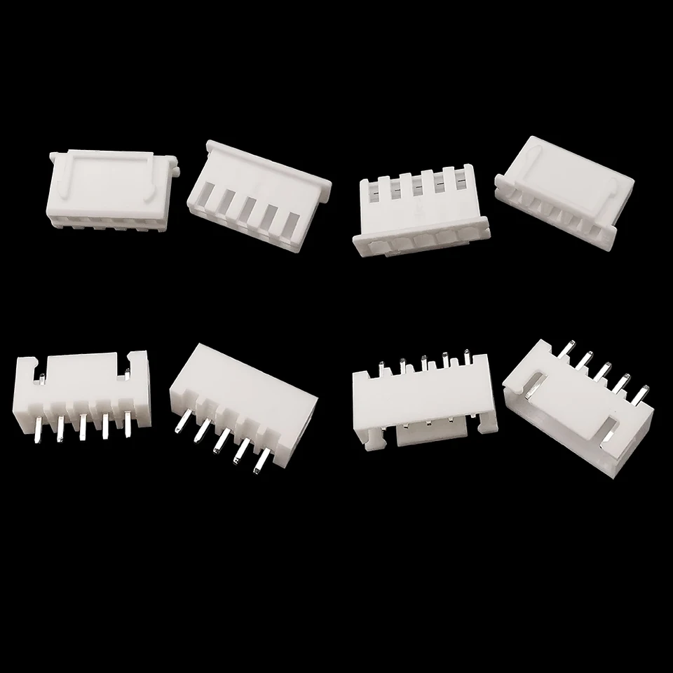 Kit Connettori JST PH 2,0 Mm – 450 Pezzi, Maschio E Femmina 2/3/4 Pin, Terminali A Crimpare, Per Elettronica E Progetti Fai-da-te