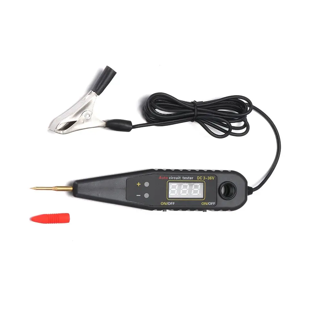 

Auto Circuit Tester DC3-36V Vehicle Pulse Sensor Signal LED Light Testing Pen Probe Car Power Voltmeter Diagnostic Tools