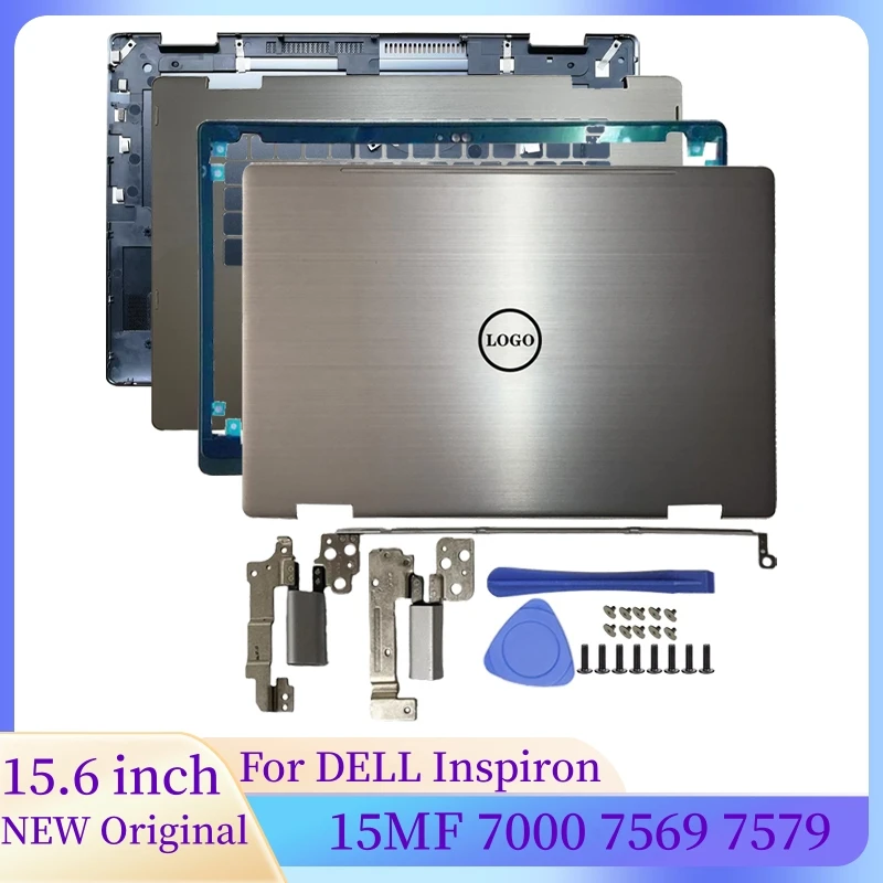 

NEW Laptops Case For DELL Inspiron 15MF 7000 7569 7579 Laptop LCD Back Cover/Front Bezel/Hinge/Palmrest/Bottom Accessories Touch