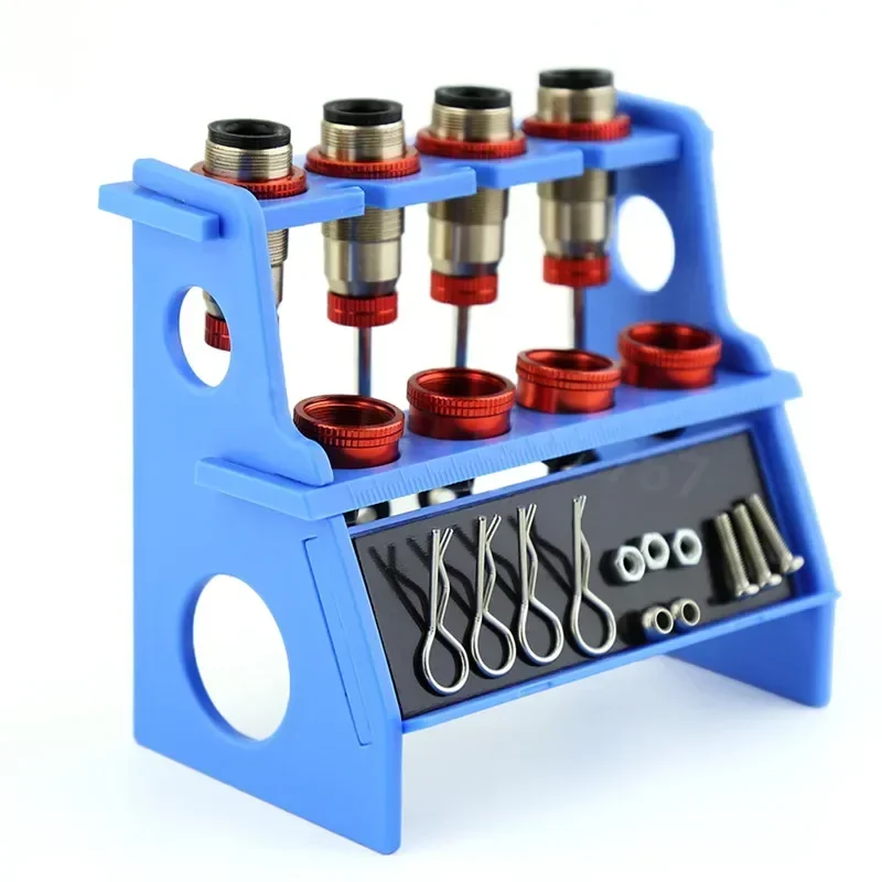 1Set magnetischer Dämpferständer für Kyosho RC Car Stoßdämpferwerkzeug mit Saugnapf und Schraubenhalterung
