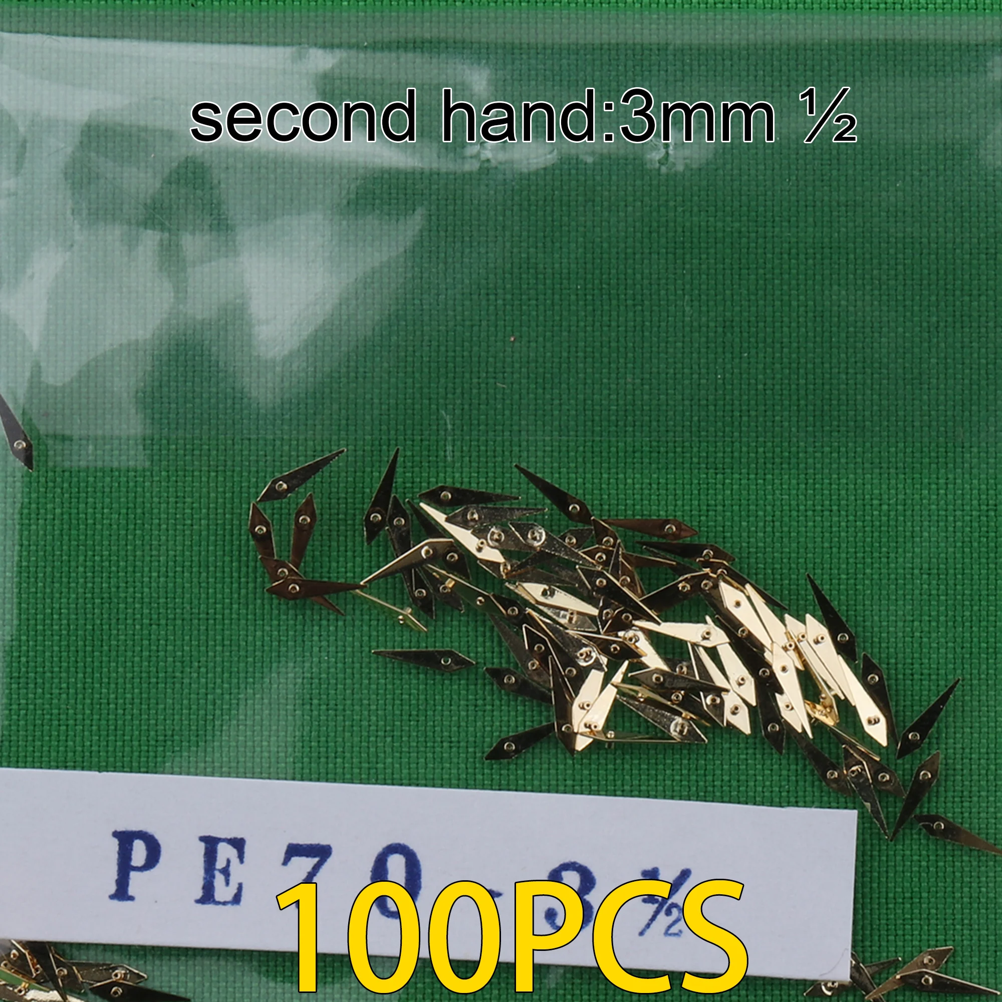 

100CS Multifunctional watch hands 3mm ½hands Small watch hands for PE50 PE90 PE60 PE70 PE80 PE902 PE903 PE904 PE602 PE603 PE932