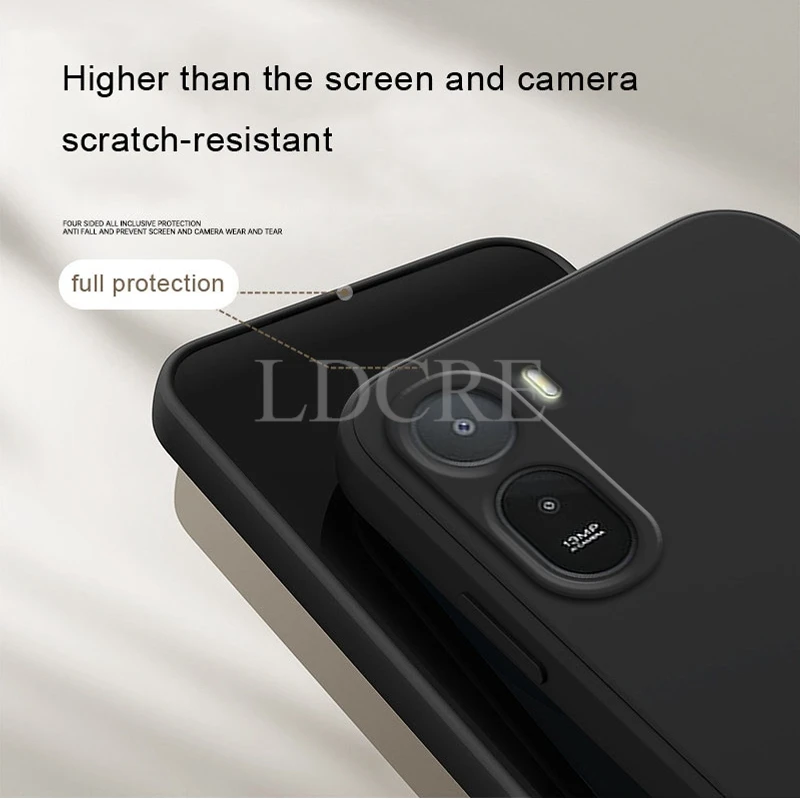Für Xiaomi Redmi A7 Pro Hülle Flüssiges Silikon Offizielle Abdeckung Redmi A7 Pro Hülle TPU Einfache Gummi-Schutzhülle Redmi A7 Pro Cover – Detail 8