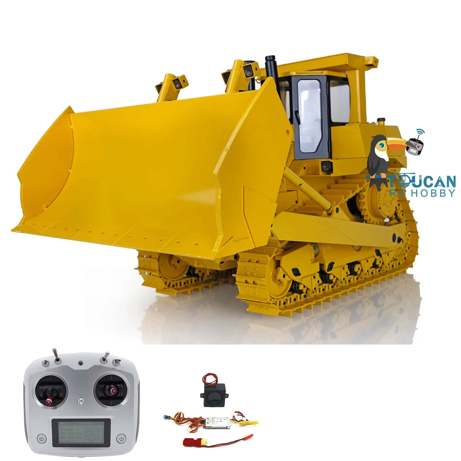 Combat LPstd ワンオフUSED 1/14 LESU Metal RC Hydraulic Painted Skid-Steer Loader