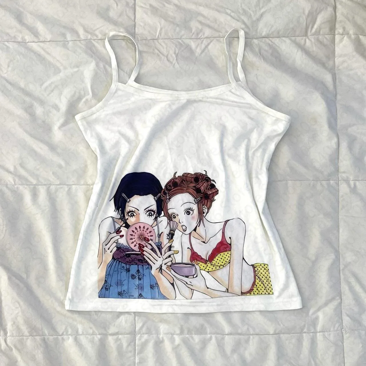 Vintage Goth Emo Crop Top - Sleeveless Streetwear Corset Style T-Shirt