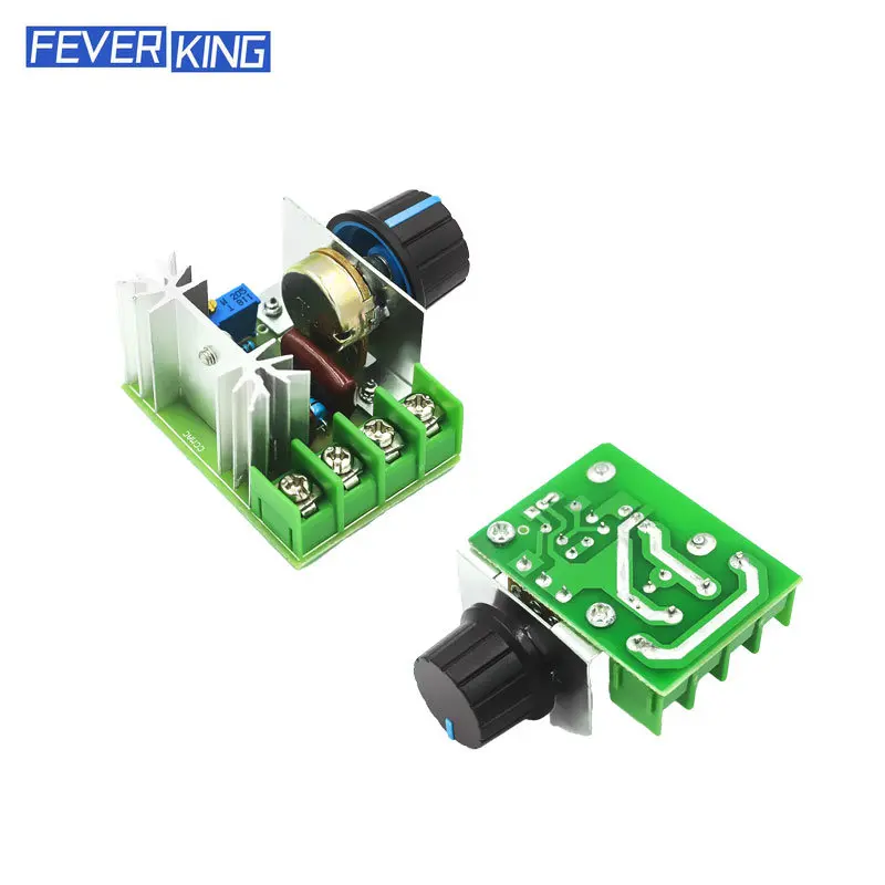 

Good Quality AC 220V 2000W SCR Voltage Regulator Dimming Dimmers Speed Controller Thermostat
