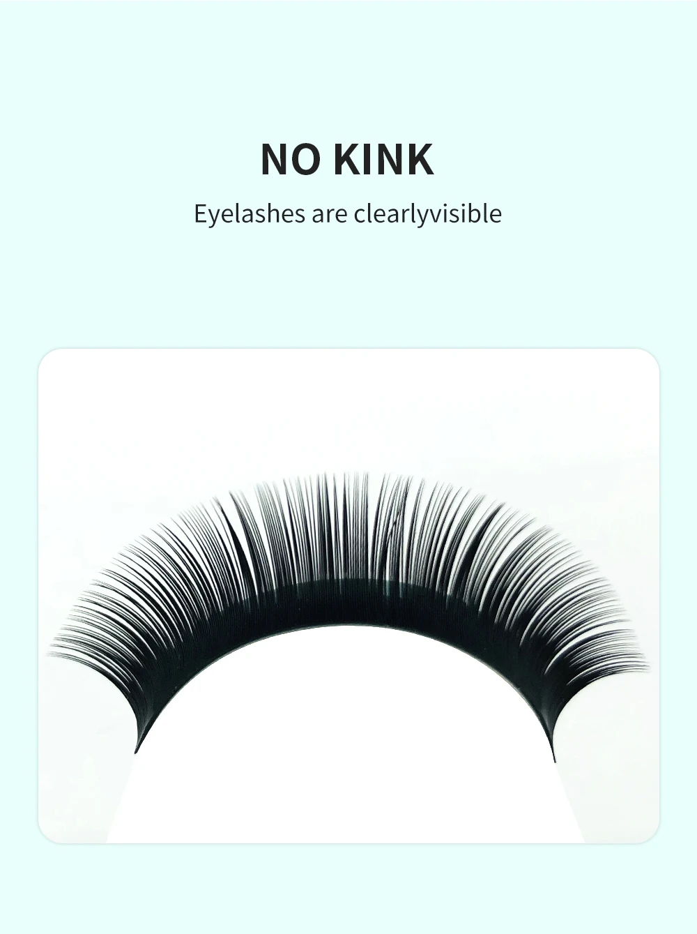 NATUHANA 16 Linien 8~15mm Wimpernverlängerung 100 % handgemachte natürliche weiche falsche Wimpern Großhandel Wimpernzubehör – Detail 7