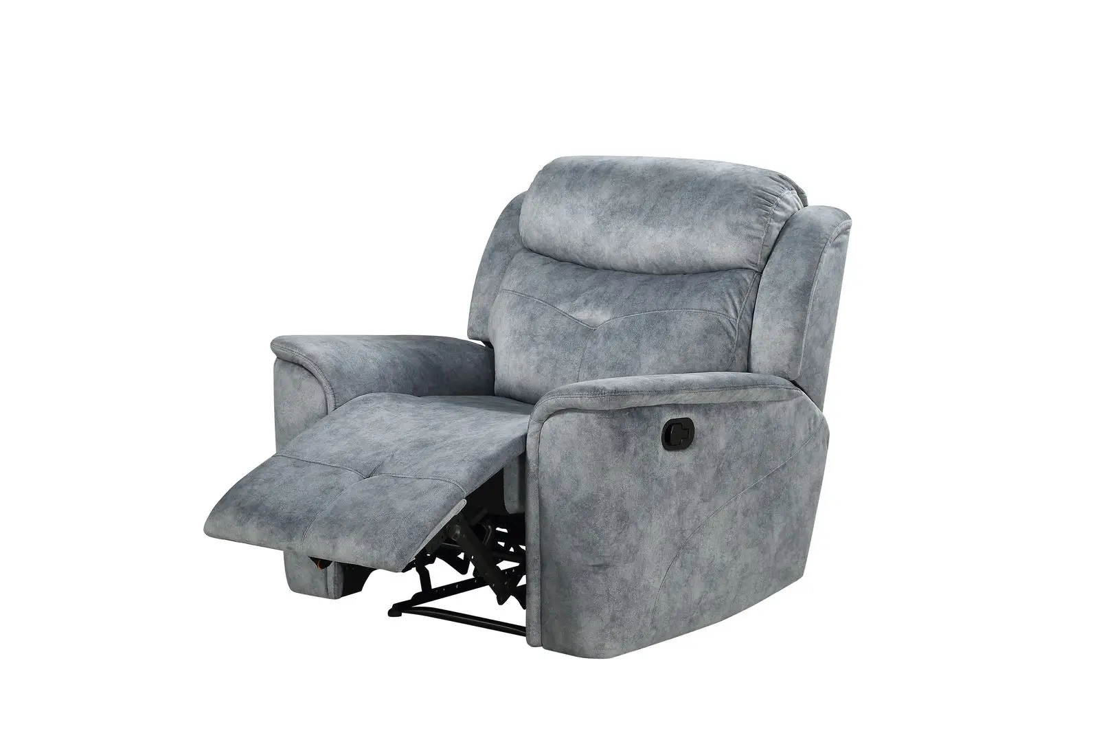 ACME Mariana Recliner, Silver Gray Fabric