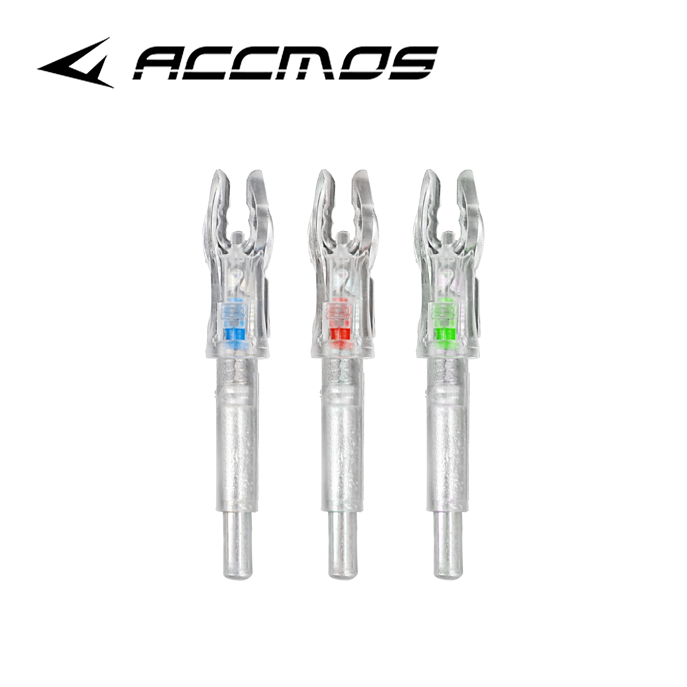 3/6pcs  ID4.2mm Automatically Lighted Bow String Activated LED Lighted  Arrow Nock Archery Arrow Shaft 4