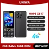 UNIWA HOPE XS17 4G Touch Screen Keypad Phone 3.5 Inch Android 8.1 Dual SIM Card  2GB RAM+16GB ROM 2500mAh Cellphone Whatsapp GPS 1