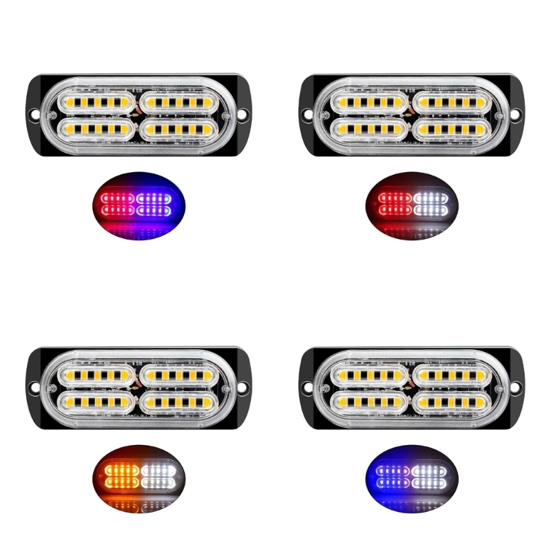 

Led Warning Light Flashing Lightbar Truck Light 12V 24V Car Lamp AOS