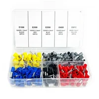 200-1900Pcs Electrical Tube Insulated Terminal VE Tubular Crimp Terminals Wire Cable Connector Ferrules Terminal Connectors 3