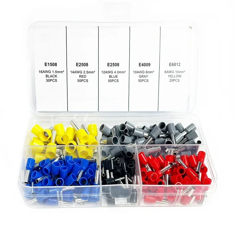 Insulated Wire Crimp Ferrule Terminal Set 3